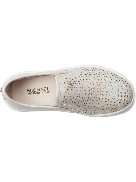 michael michael kors olivia slip on black vachetta 